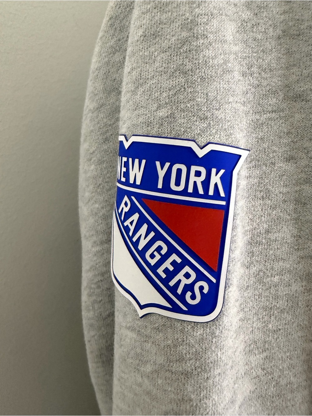 New York Rangers lululemon Steady State Pullover Hoodie - Heathered Silver Drop - Picture 4 of 8